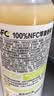 农夫山泉100%纯果汁NFC苹果香蕉混合汁300ml*10瓶整箱鲜果压榨礼盒 实拍图