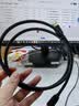 山泽usb3.0数据线公对公1米双头移动硬盘盒数据高速传输线笔记本散热器机顶盒车载延长连接线TAM-10 实拍图