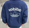 adidas休闲时尚宽松运动夹克外套长袖上衣男秋冬阿迪达斯三叶草 实拍图