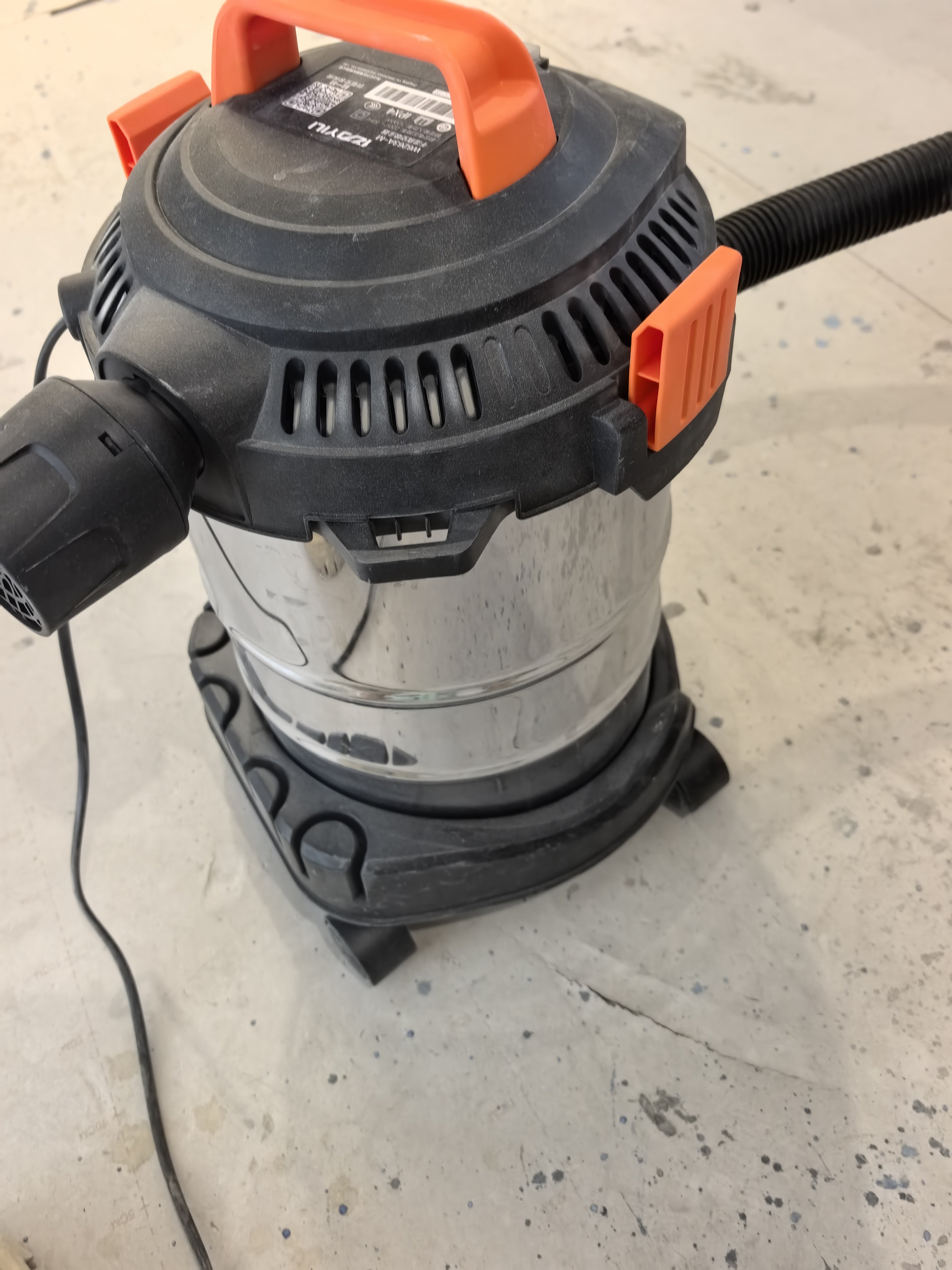 亿力桶式手持吸尘器家用超强大吸力工业级车载商用大功率有线干湿两用宠物吸猫毛神器地毯开荒保洁6263 实拍图