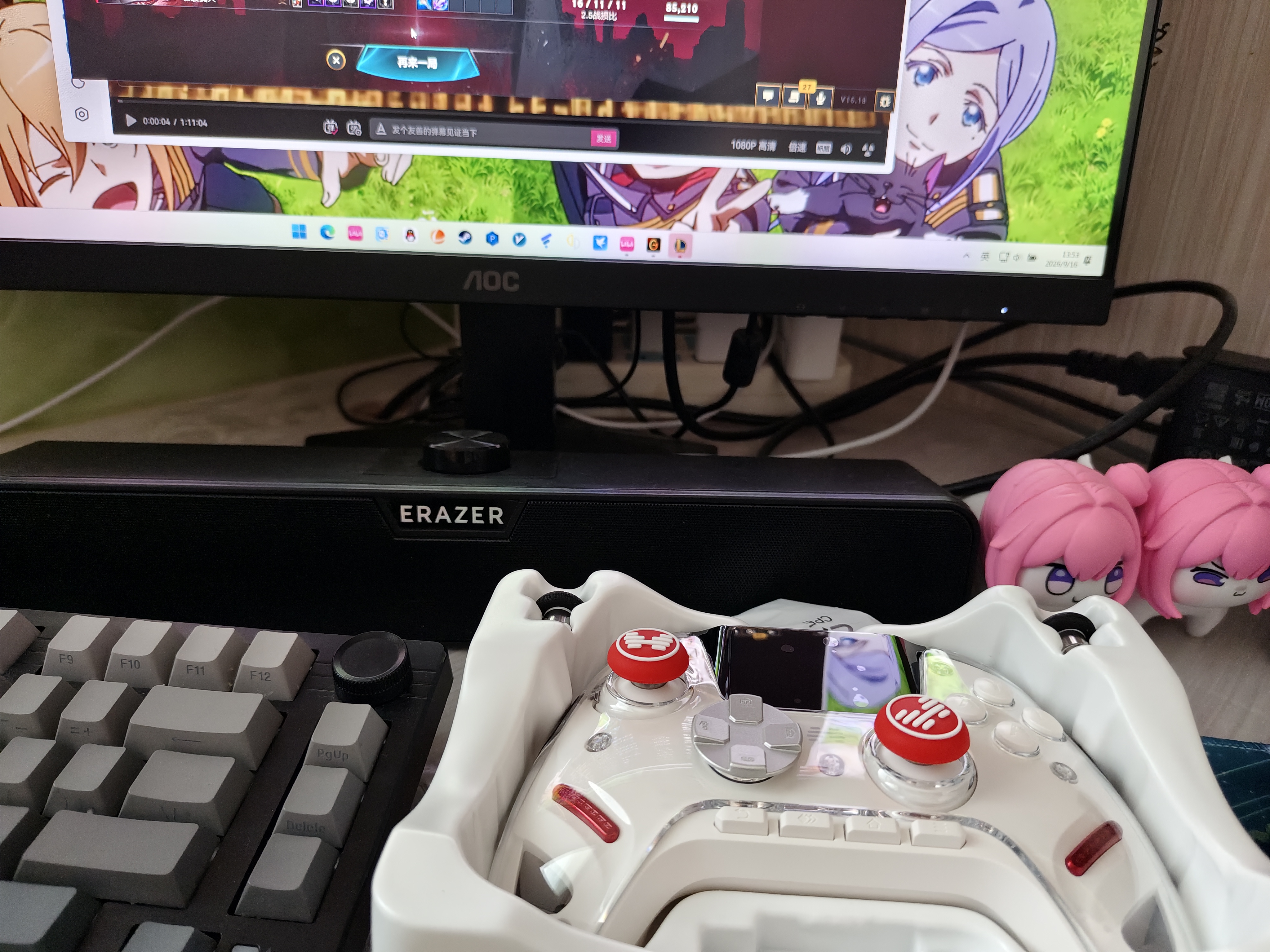 北通鲲鹏50第二代游戏手柄AI智控无线蓝牙手柄xbox电脑PC手机steam电视NSswitch2震动体感 影之刃零 实拍图