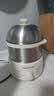 九阳（Joyoung）蒸蛋器 煮蛋器 定时 自动断电安心用 小型316L不锈钢多功能 双层蒸煮鸡蛋早餐神器ZD14-GE330 实拍图
