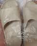 回力拖鞋男女凉拖鞋抑菌防滑浴室内外穿软弹凉拖鞋HL0397卡其44-45码 实拍图