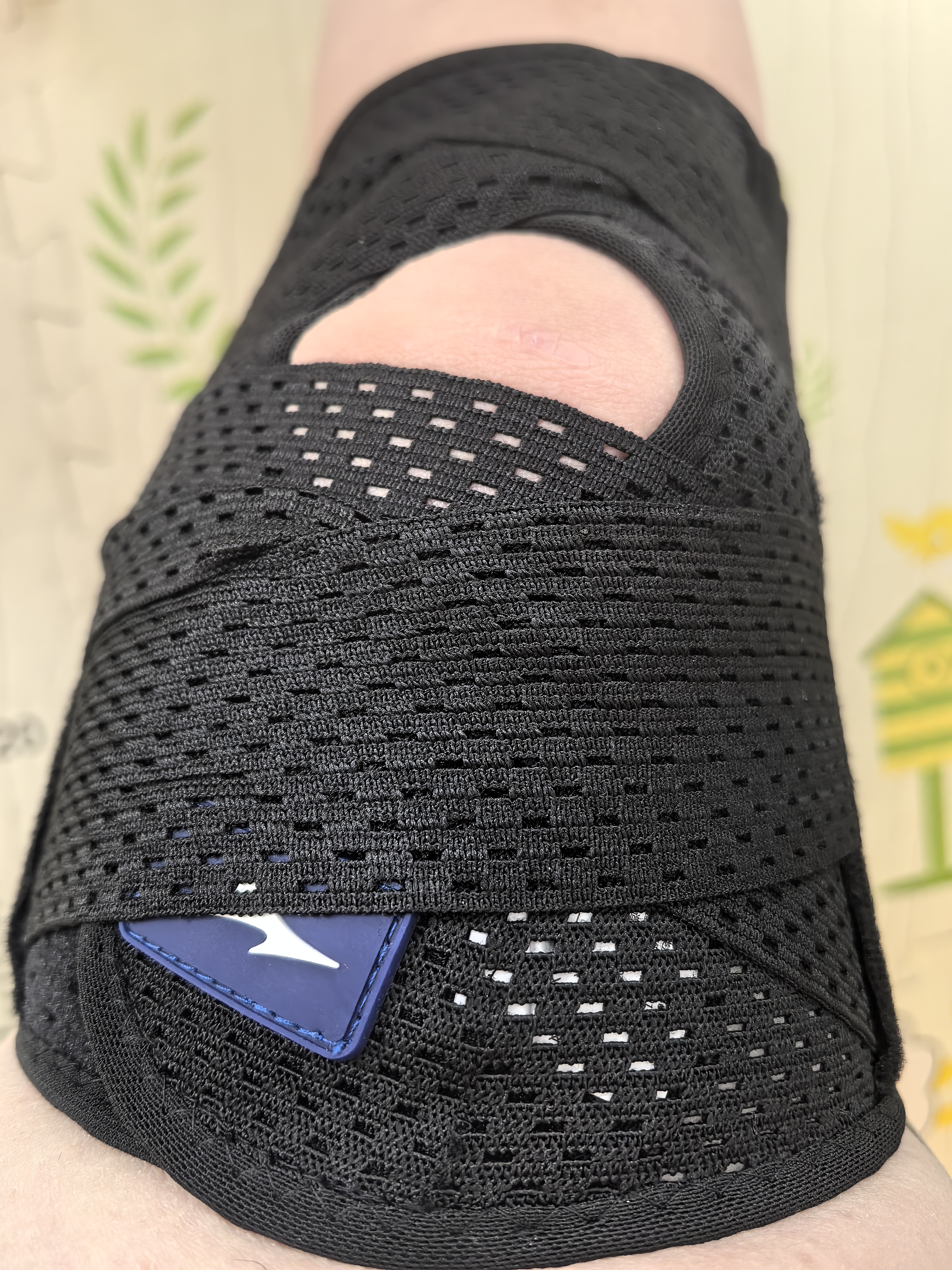 美津浓（MIZUNO）护膝运动专业防护半月板损伤女男士用跑步羽毛球登山膝盖护具M*2 实拍图