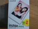 INSTAX富士instax立拍立得 mini相纸 白边双包20张+香蕴花影边框贴 实拍图