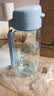 特百惠（Tupperware）乐趣550ml塑料杯男女士学生运动水杯子大容量泡茶杯 冰水蓝 实拍图