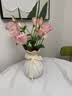 九千谷花瓶陶瓷渐变粉色清新简约家居装饰玄关客厅摆设道具客厅插花5317 实拍图