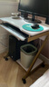 名達（Mingda） 电脑桌家用台式电脑桌简易学习可移动简约小户型桌子笔记电脑桌 1021-60白橡木滑轮脚 实拍图