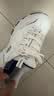 斯凯奇（Skechers）女鞋小白熊女士休闲鞋子厚底增高百搭运动软底老爹鞋女99999863 白色/海军蓝色/WNV 37 实拍图