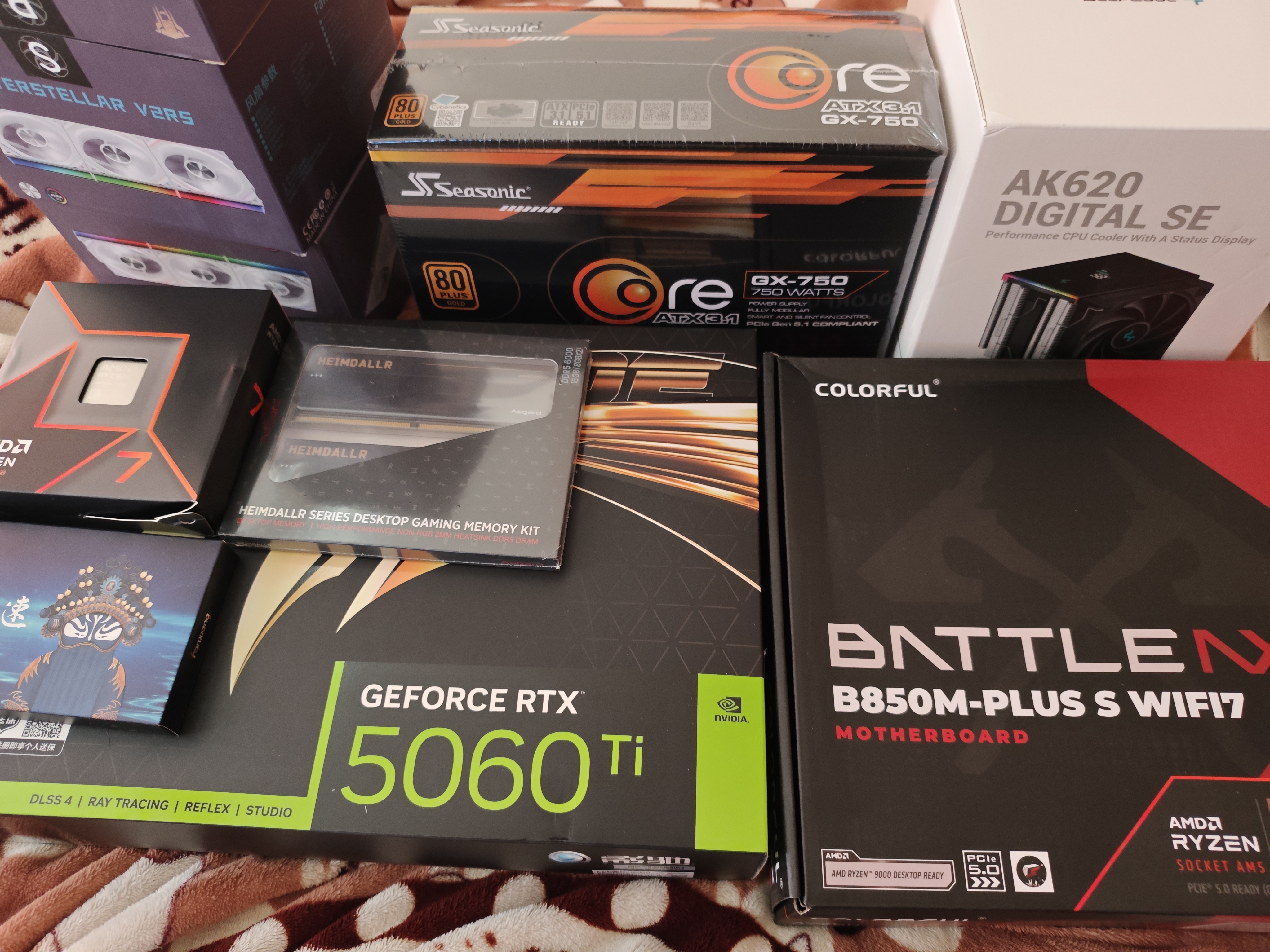 影驰GeForce RTX 5060 Ti 魔刃 OC 8GB GDDR7 DLSS 4.5 电竞游戏设计剪辑直播办公NVIDIA英伟达显卡 实拍图