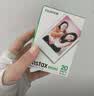 INSTAX富士instax立拍立得 mini相纸 白边双包20张+香蕴花影边框贴 实拍图