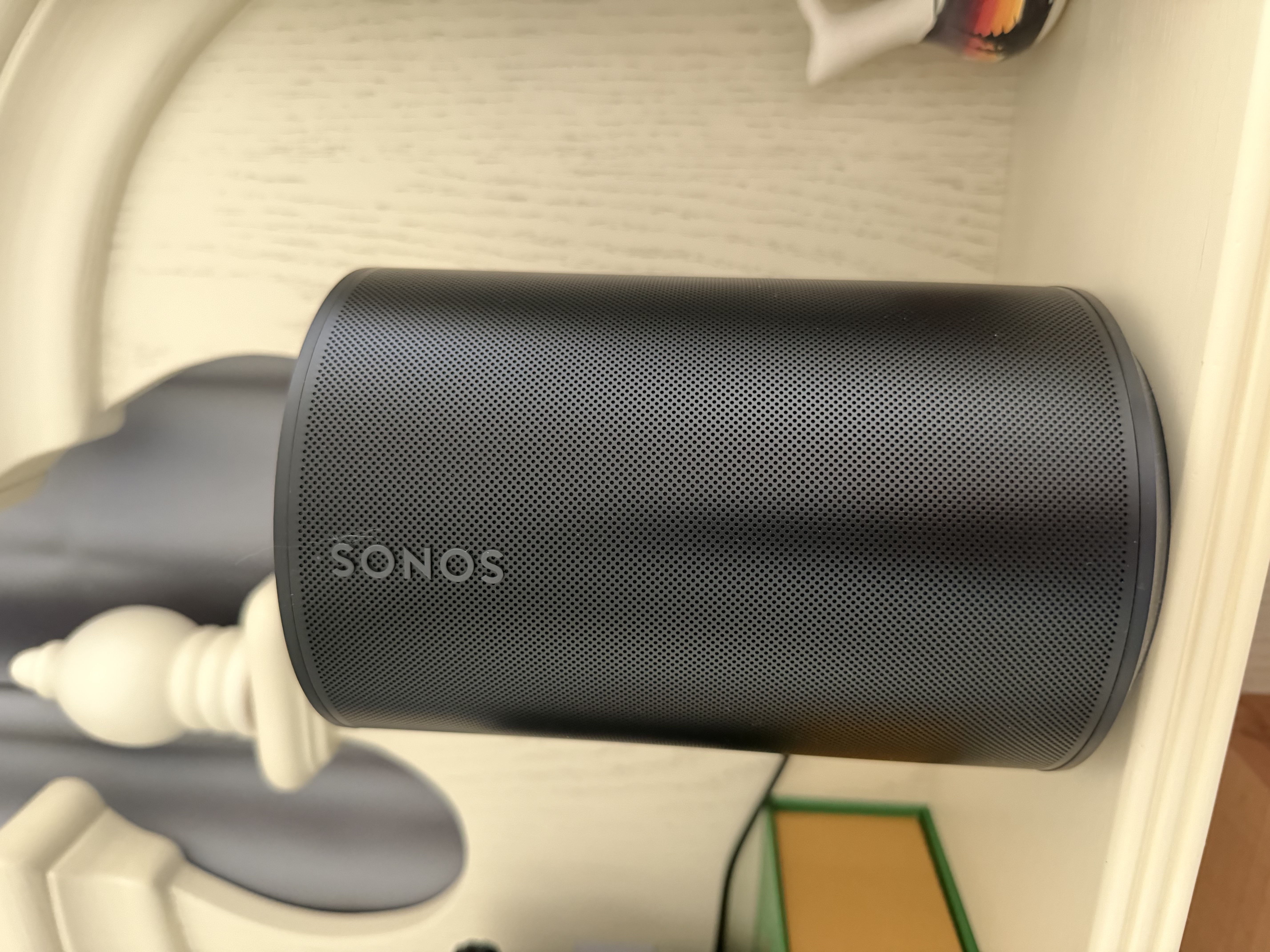 SONOS Era100 WIFI无线蓝牙音箱环绕可组合家庭影院 迷你音响 One升级版 家用桌面客厅 黑色 实拍图