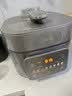 美的（Midea）IH猛火0涂层免排气电压力锅5L 双钢胆2200W智能预约多功能一体电饭煲高压锅4-6人MY-S5175C 实拍图