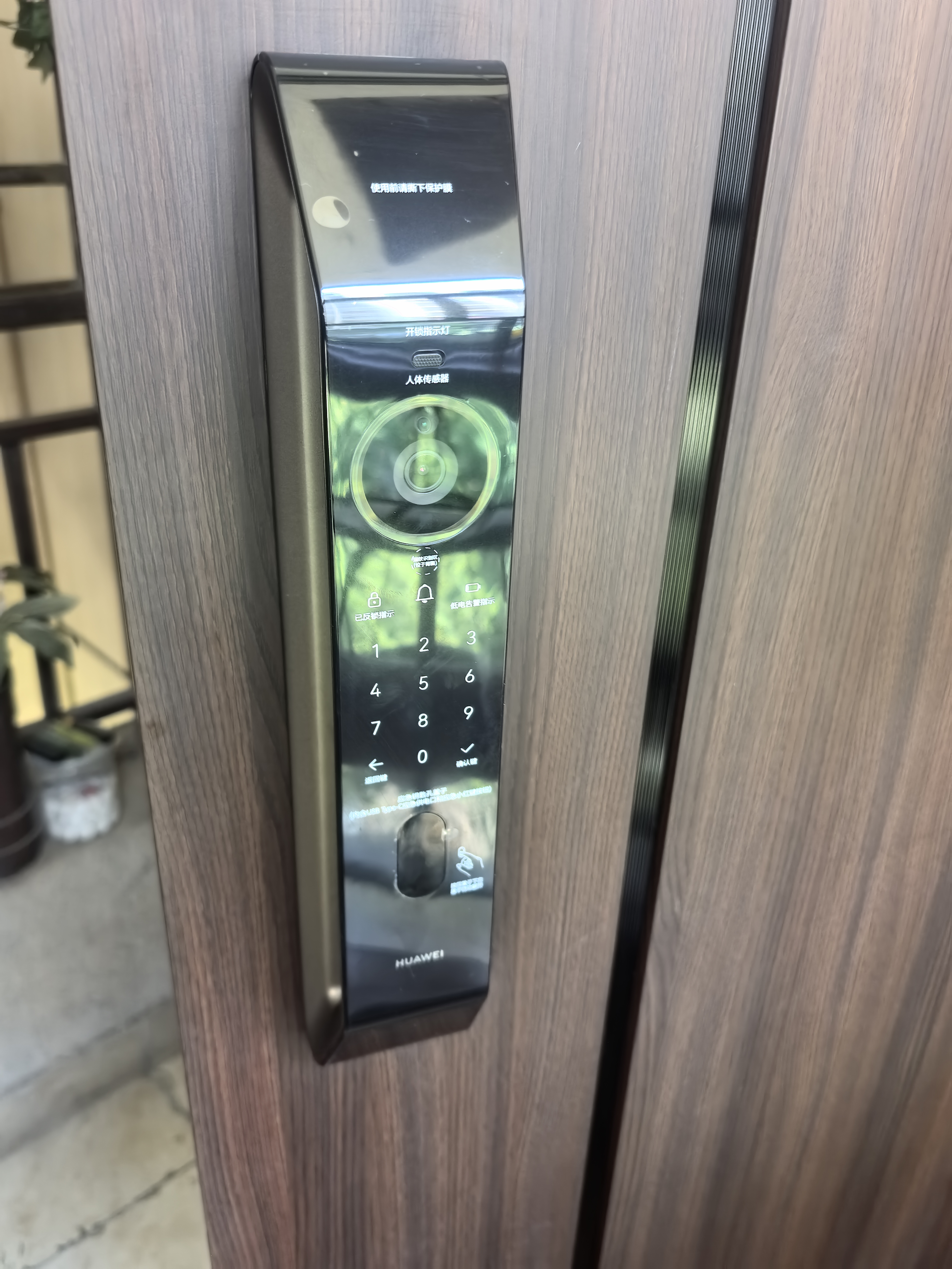华为智能门锁 2 全系列 AI掌静脉解锁门锁 C级锁芯 超清猫眼 鸿蒙智能家居家用全自动电子锁密码指纹锁 华为智能门锁2Pro【掌静脉+3D人脸双解锁】 实拍图