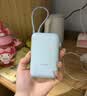 小米（MI）3C认证自带线充电宝 20000 22.5W浅灰可上飞机/火车便携  iPhone可用户外储能电源 实拍图