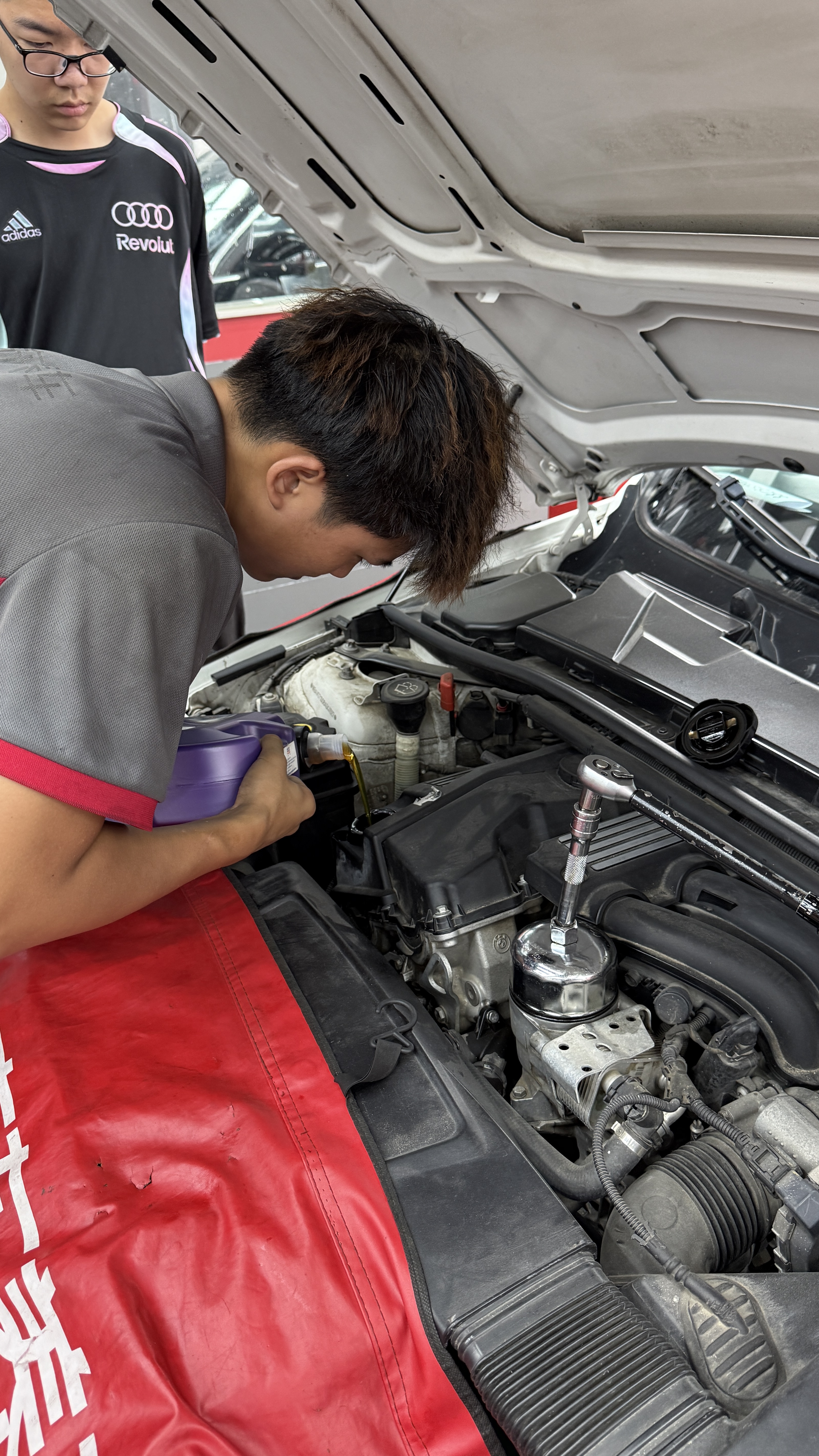 力魔（LIQUI MOLY）高科技雷神机油 5W-40 5L 机油小保养含工时+机滤 实拍图