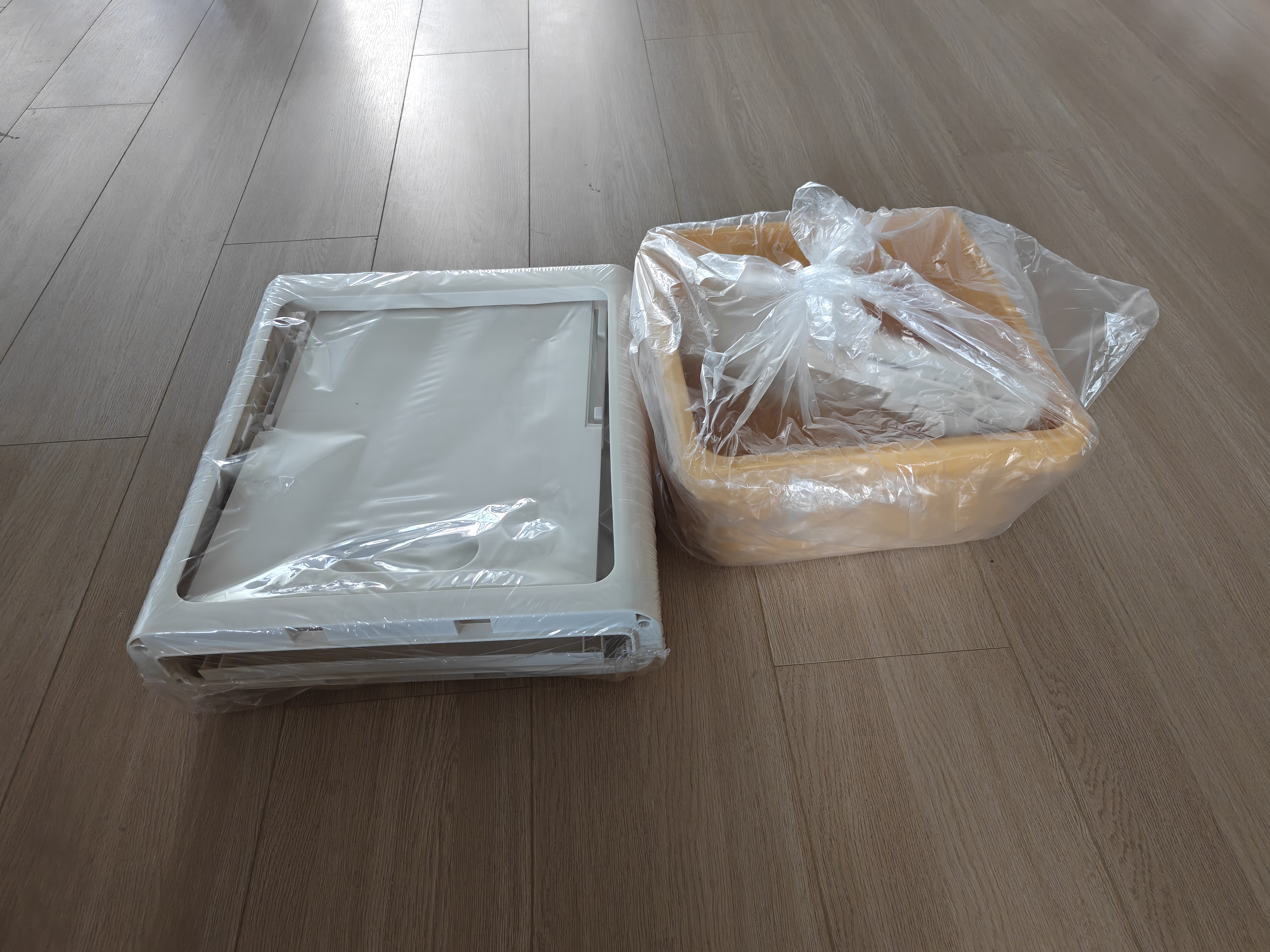 京东京造玩具收纳柜 抽屉式儿童零散小件玩具积木收纳箱 抽屉奶黄款 实拍图