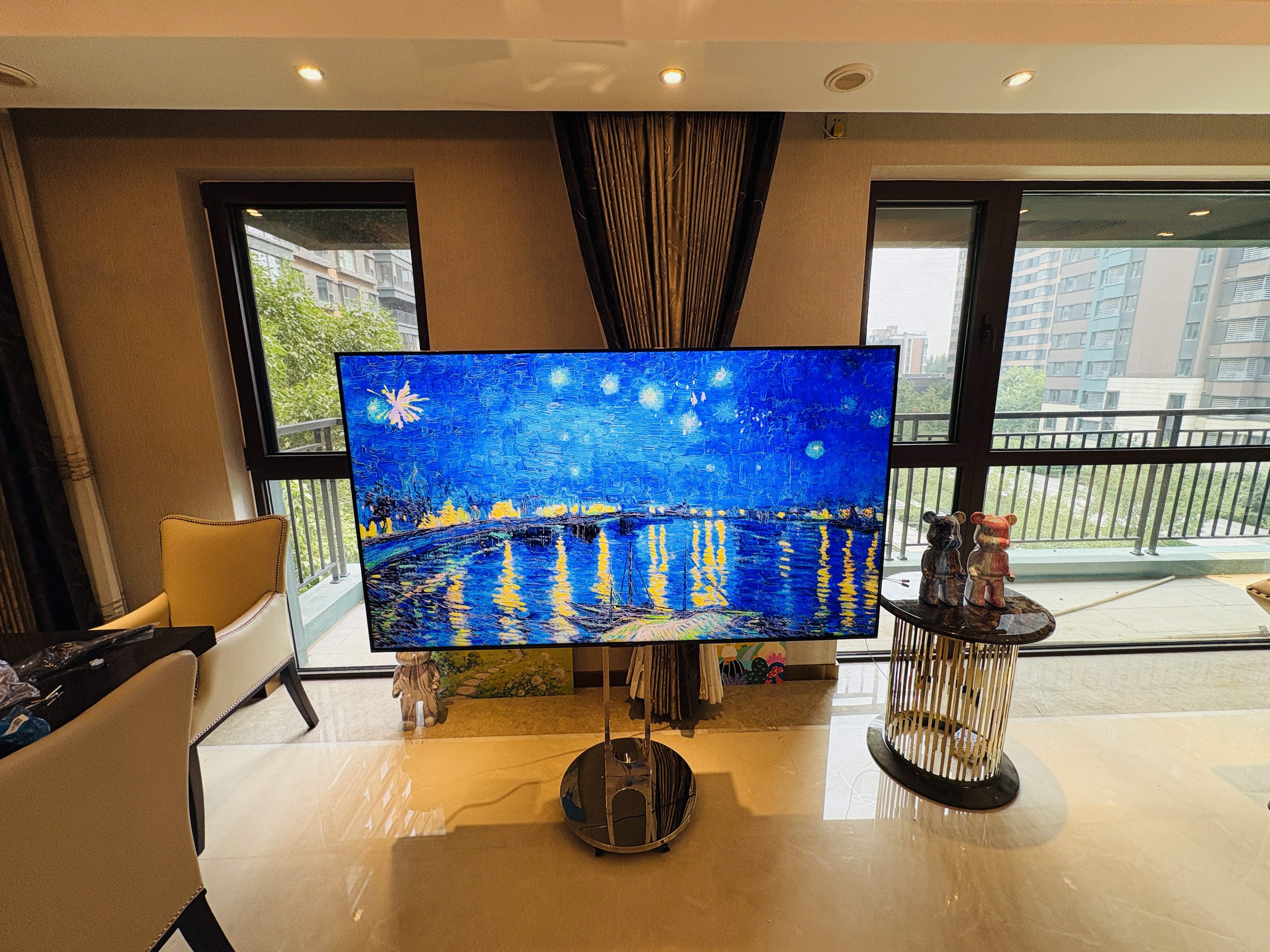 TCLSQD-Mini LED电视 75T7M Pro 75英寸【回音壁套装版本】100%全局高色域 T7L Ultra 实拍图