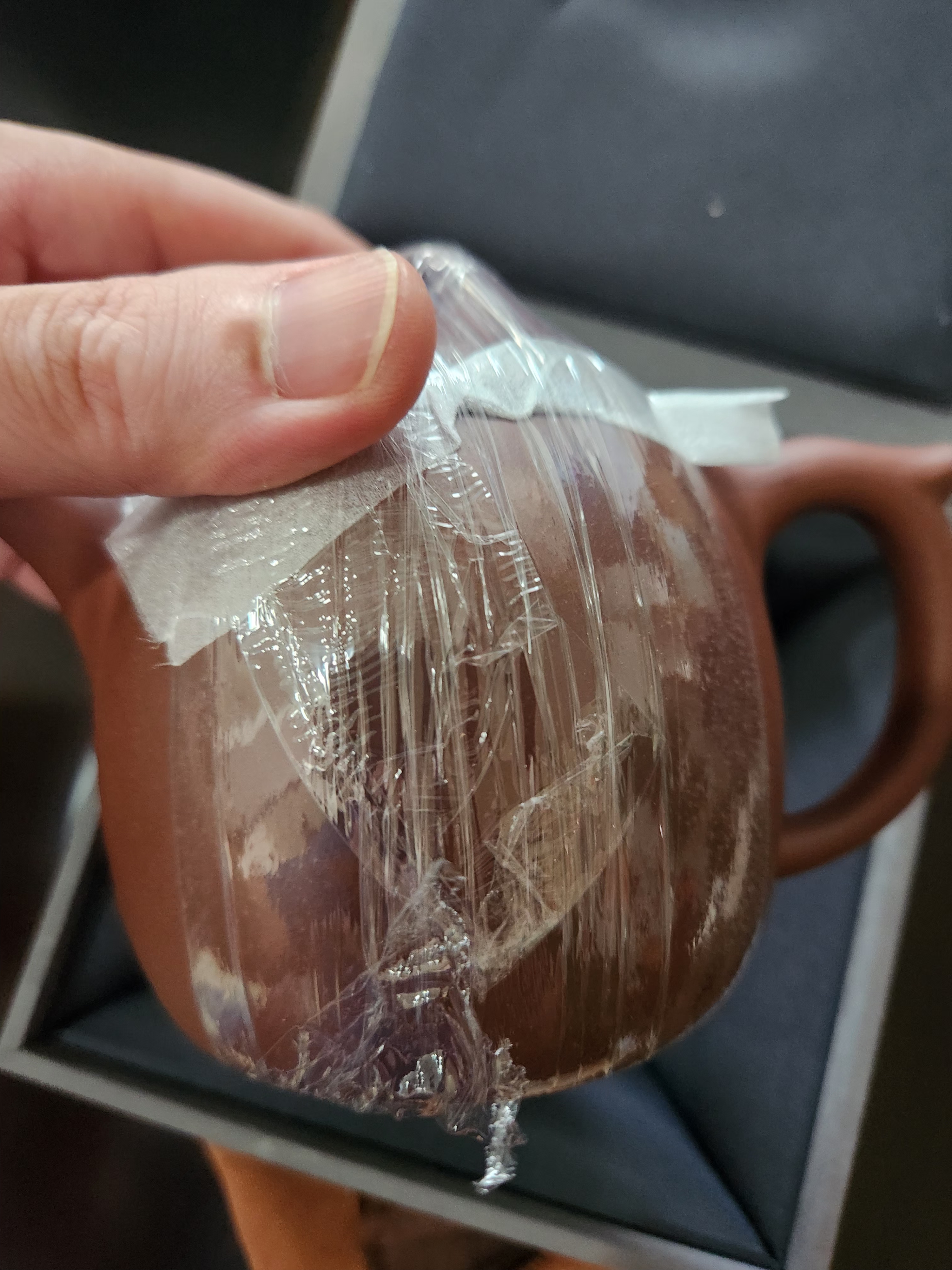 藏壶天下宜兴纯手工紫砂壶原矿底槽清名家功夫泡茶壶茶具秦权壶 大款 310ml 实拍图