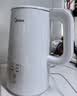 美的（Midea）电热水壶食品级304不锈钢自动断电双层防烫全钢无缝1.5L容量 MK-HJ1566 实拍图