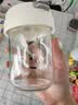 ins风爆款新品卡通可爱咖啡玻璃杯双饮吸管牛奶杯高颜值玻璃杯 玉桂狗贴纸杯 300ml 1只 实拍图