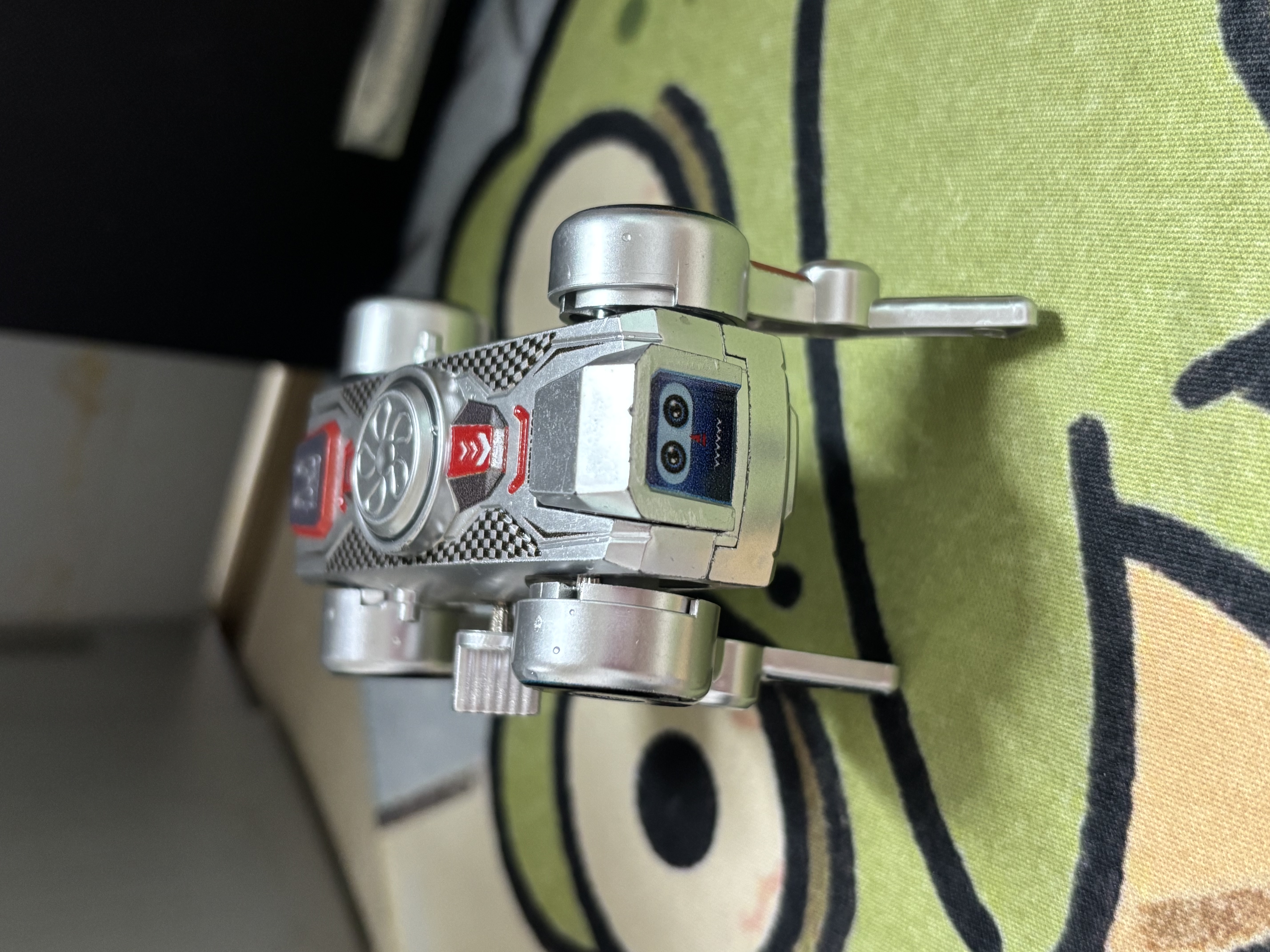 COOKSS指尖机械陀螺可变形机器狗玩具上链行走儿童益智男孩旋转解压礼物 实拍图