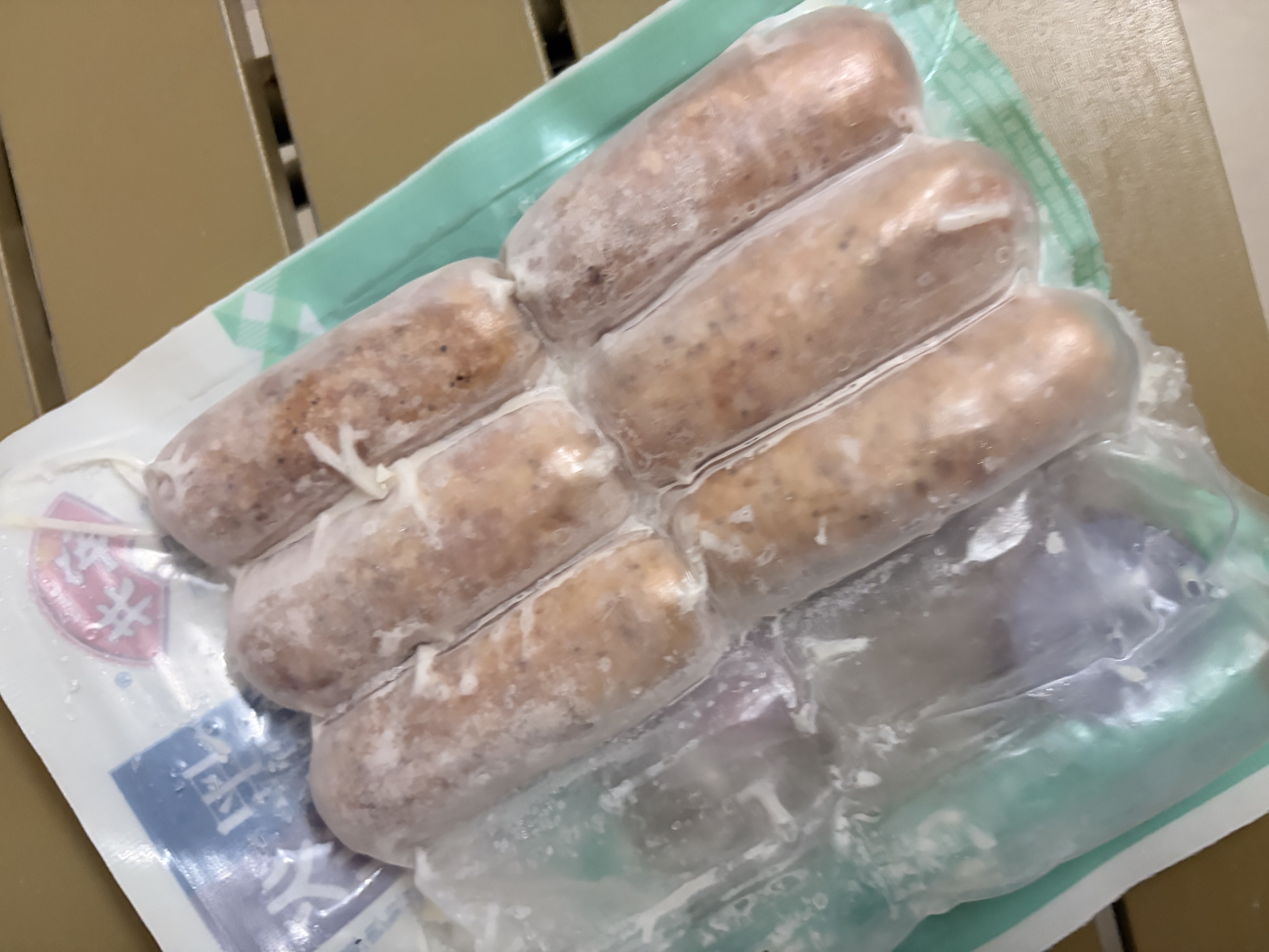 大希地火山石烤肠黑胡椒肉肠1016g/20根 早餐热狗 空气炸锅煎烤半成品 实拍图