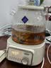 美的（Midea）花漾0胶水全玻璃养生壶多功能煮茶壶母婴烧水壶调奶器智能恒温电热水壶全自动一体1.2L YS12B302J 实拍图