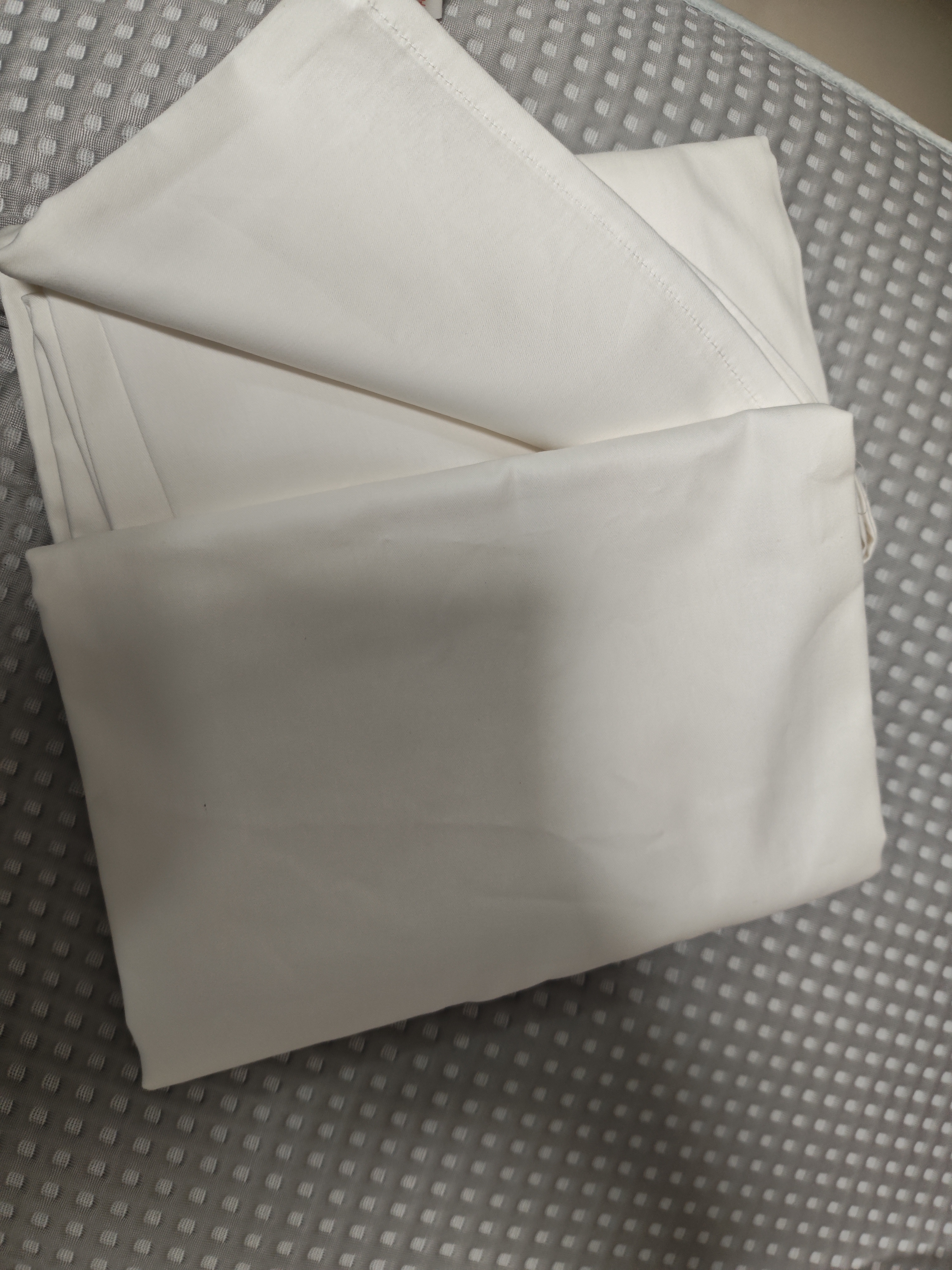 艾薇 纯棉床单单件白床单军训学生宿舍单人被单单件  白色115*210cm 实拍图