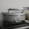 美的（Midea）小钢炮电饼铛钛钢0涂层不锈钢2026年新款 家用小型40mm加大加深双面加热烙饼锅电煎锅京东自营S3ti 实拍图