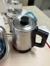 金灶（KAMJOVE） 茶艺专用泡茶烧水壶优雅长嘴电热水壶随手泡开水壶自动断电热水壶煮水壶家用1L 1L T-93（不锈钢色） 实拍图