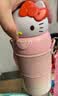 三丽鸥（SANRIO）HelloKitty公仔背带保温杯316不锈钢吸管皮套上学女中秋礼物560ml 实拍图