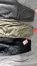 李宁直筒裤男款秋冬季伞兵裤防泼水休闲防风防泼水运动长裤AYKWC69 实拍图