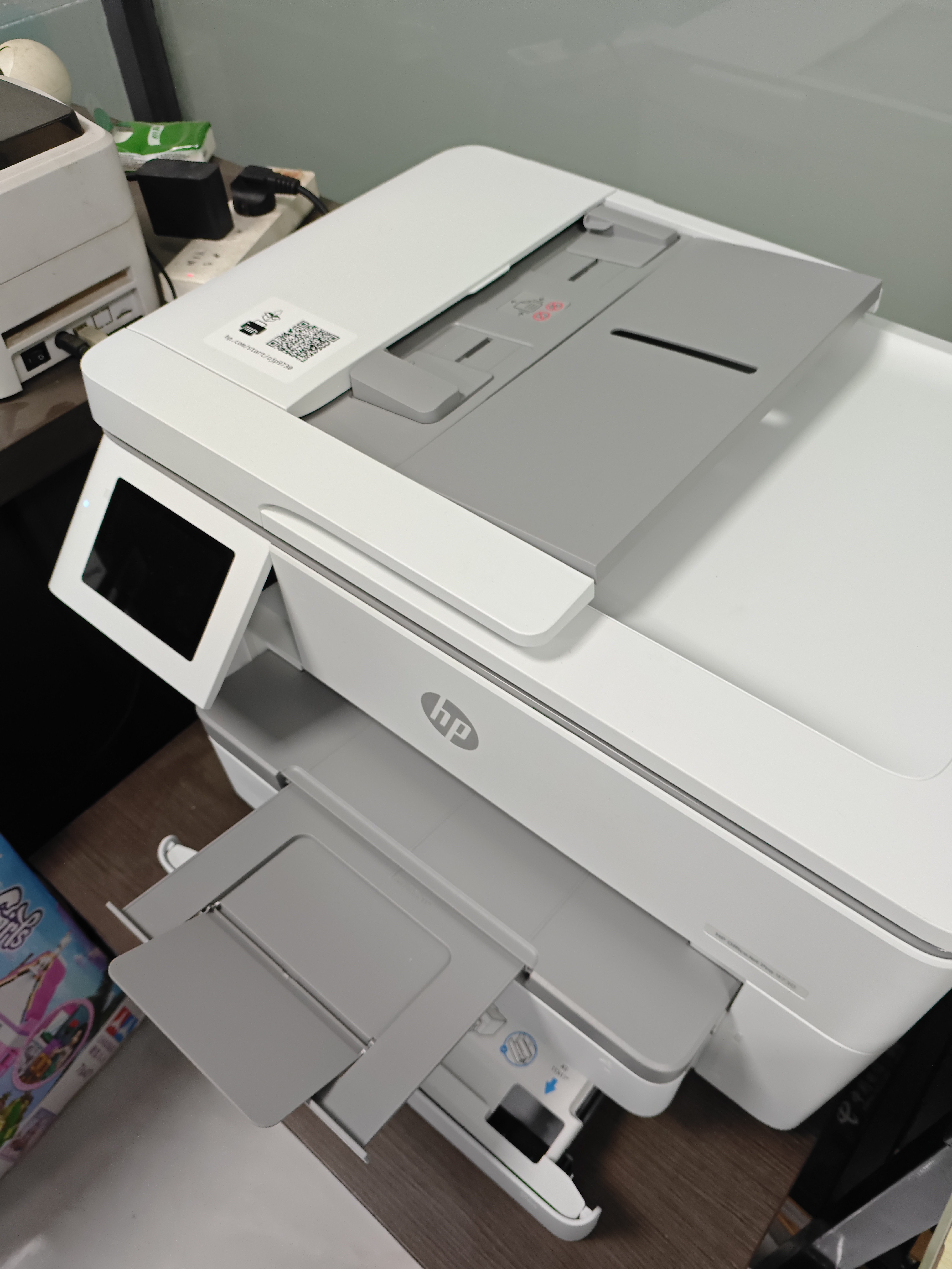 惠普（HP）A3/A4打印机9730/9720彩色喷墨打印复印扫描一体机 自动双面办公商用 无线三合一照片试卷打印 惠普9730【A3A4自动双面打印】双纸盒 套餐1：可加墨墨盒+墨水2套【循环加墨】 实拍图