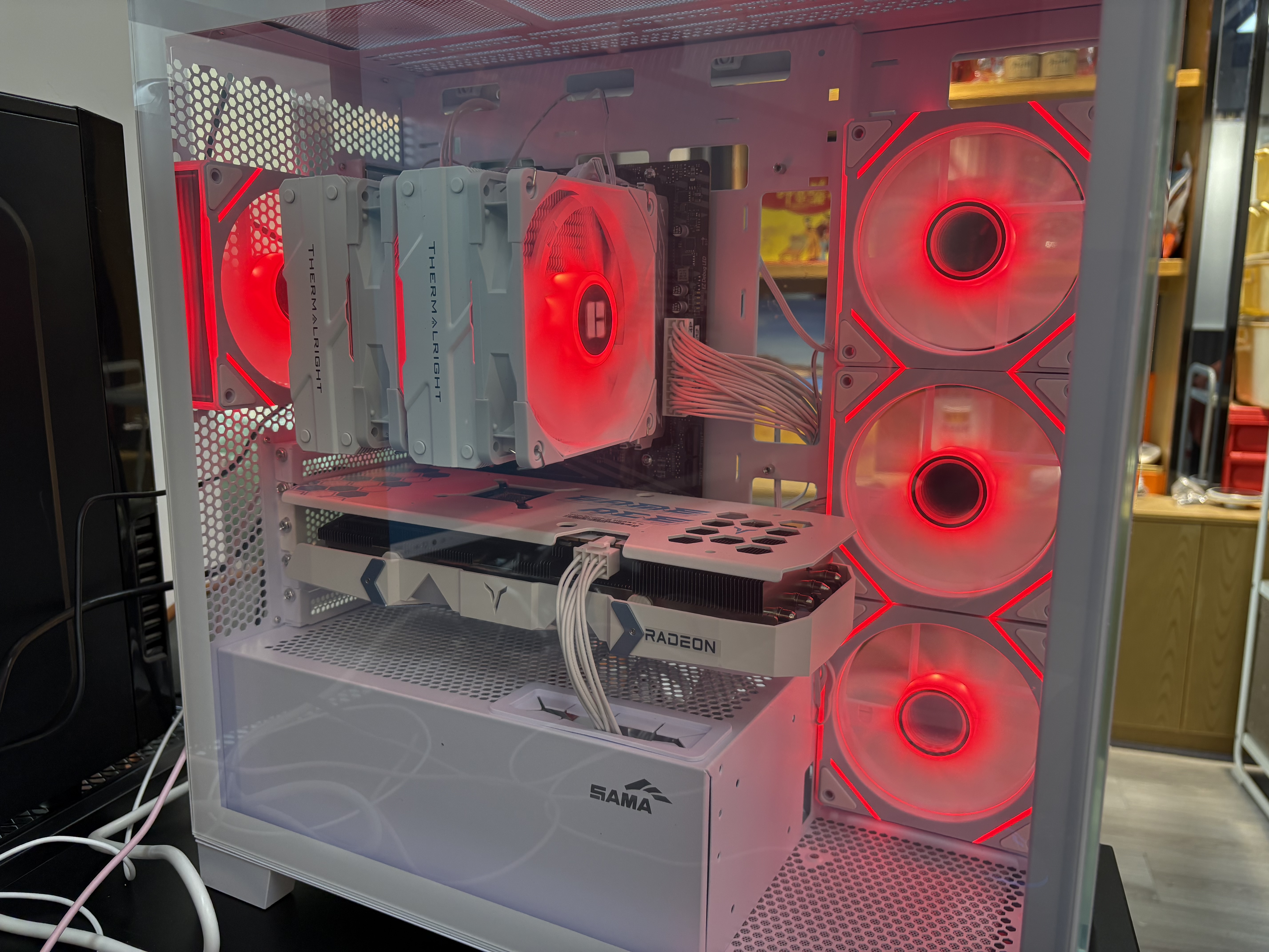 盈通（yeston）AMD RADEON RX 7650 GRE 8G D6 游戏高手OC 超频版 三风扇 全新游戏独立显卡 实拍图