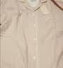 MUJI 女式无侧缝双层纱织长袖睡衣 家居服套装纯棉女款26年秋冬新品 浅粉红色 M （上装160/84A 下装160/66A） 实拍图