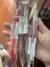 斑马牌（ZEBRA）JJ15 按动中性笔 签字笔 0.5mm子弹头啫喱笔水笔 学生彩色手账笔 红色 实拍图