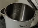 美的（Midea）电热水壶食品级304不锈钢自动断电双层防烫全钢无缝1.5L容量 MK-HJ1566 实拍图