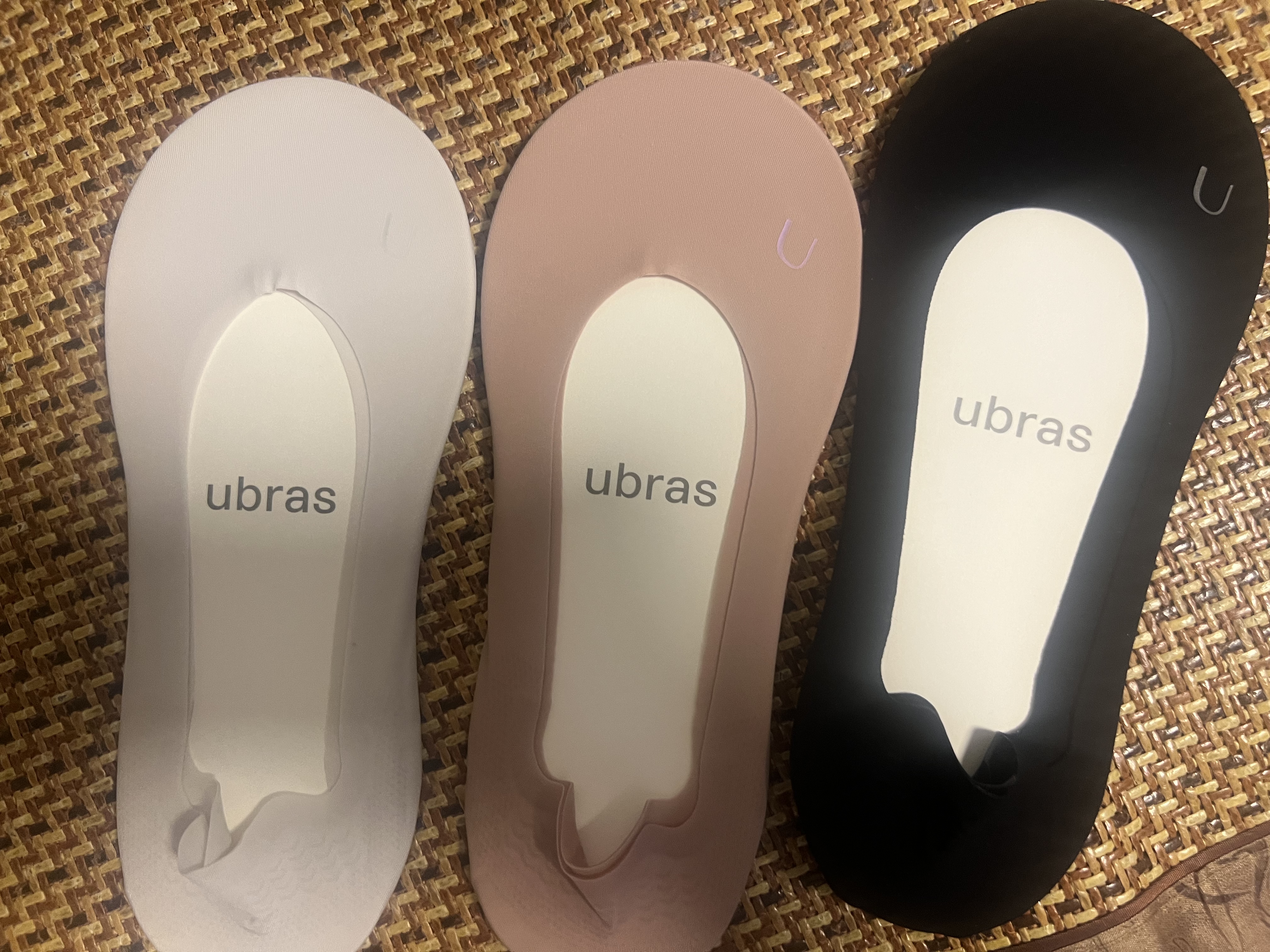 ubras3双隐形无痕浅口防滑船袜子女袜防掉跟 浅口-黑色+灰色+肤色 均码 实拍图