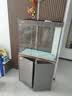 森森（SUNSUN）大型鱼缸底过滤水族箱客厅家用落地玻璃生态金鱼缸 【实时温显+灯控】纳米灰 0.8米长35cm宽 实拍图