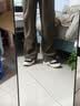 马登厚底ro板鞋男美式高街男士复古黑色百搭增高cleanfit运动休闲潮鞋 黑白色 【VIBE风/情侣同款板鞋/秋冬出街更有型】 41 (255mm) 男码 实拍图