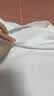 伊芙丽（eifini）【安心品质】秦岚代言索罗纳面料简约基础款圆领T恤女百搭短袖 本白色 L 115-125斤 实拍图