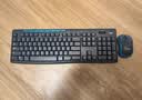 罗技（Logitech）MK275 键鼠套装 无线键鼠套装 办公键鼠套装 全尺寸 商务键鼠套装 带无线2.4G接收器 黑蓝色 实拍图
