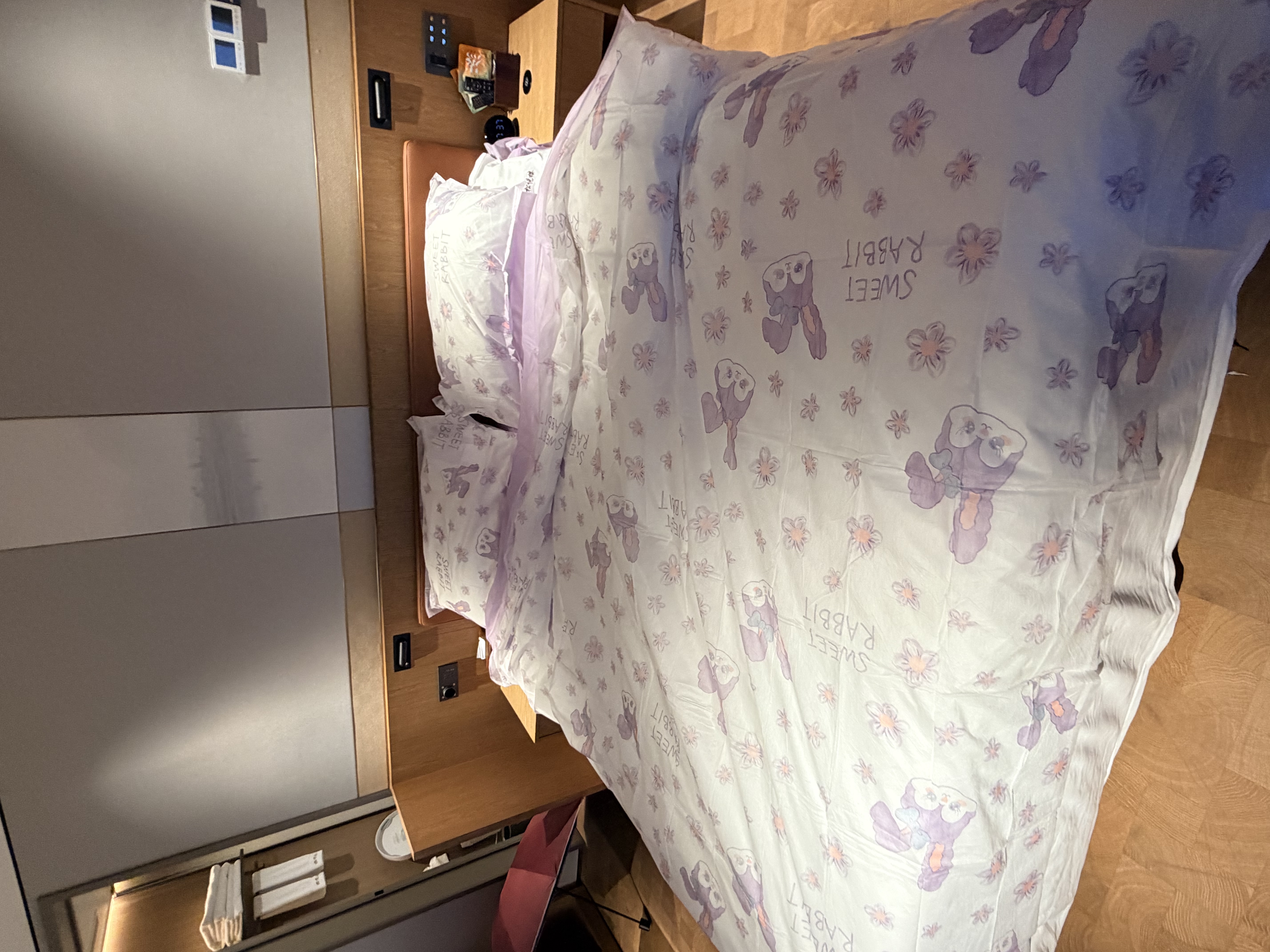 初医生一次性床上四件套双人加厚一次性床单被罩四件套加大酒店旅游行用 实拍图