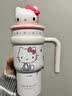 三丽鸥（SANRIO）HelloKitty公仔冰霸保温锁冷杯316不锈钢带吸管女友中秋礼物700ml 实拍图