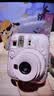 INSTAX富士instax立拍立得 一次成像相机 mini13（mini12升级款）沁桃粉 实拍图
