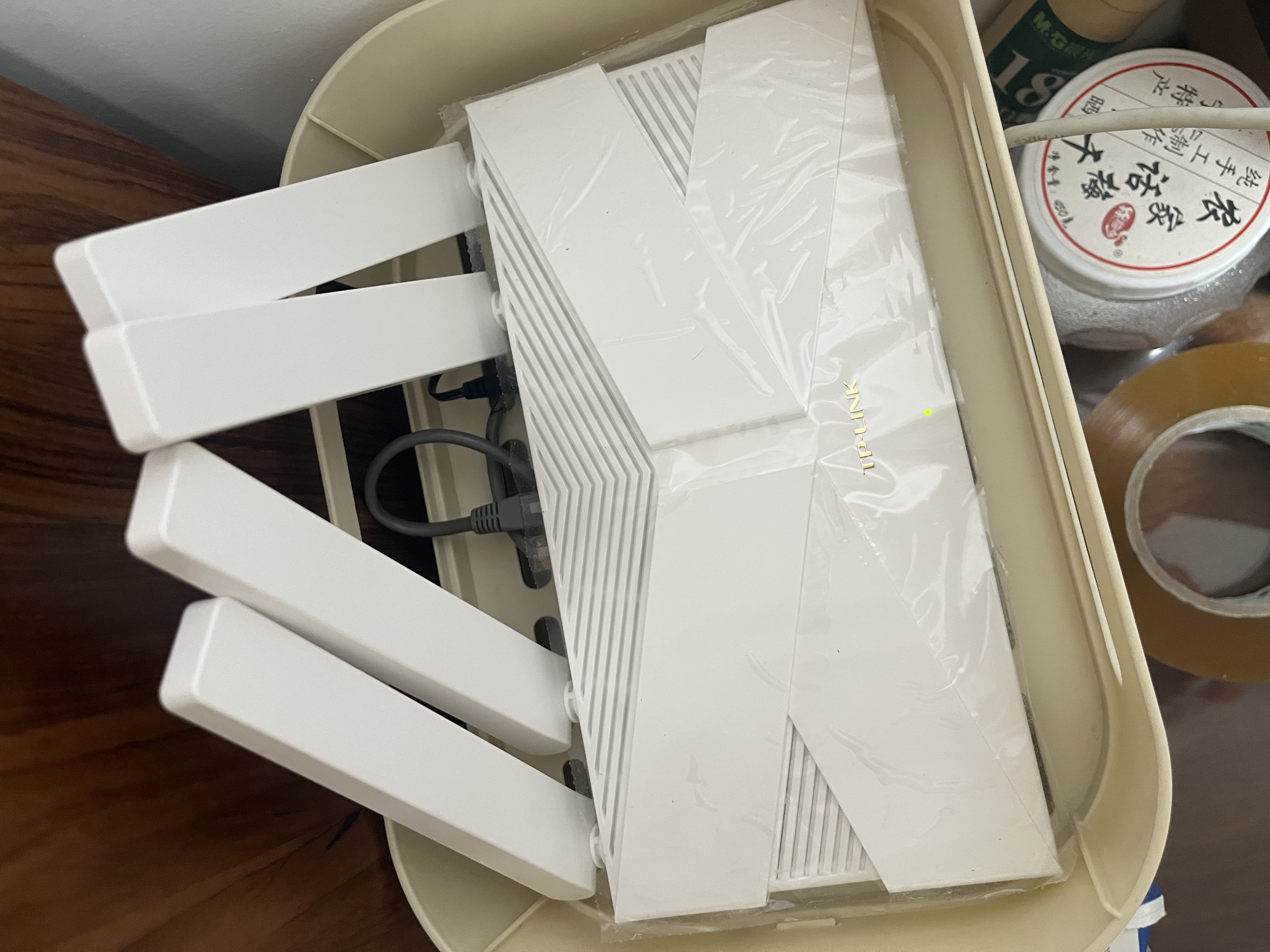 普联（TP-LINK） 大道AX3000满血WiFi6千兆无线路由器 5G双频家用穿墙 Mesh 3000M无线速率 信号增强 易展 XDR3010 实拍图