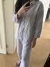 MUJI[自营限定款]女士无侧缝 双层纱织睡衣 纯棉家居服 薰衣草色 M 实拍图