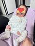 尼多熊儿童袜子春秋季薄款10A类婴儿长筒袜宝宝新生儿过膝袜透气网眼袜 实拍图