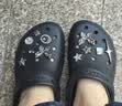 卡骆驰（crocs）经典云朵Clog女沙滩洞洞鞋凉拖鞋206750 黑色  36  实拍图